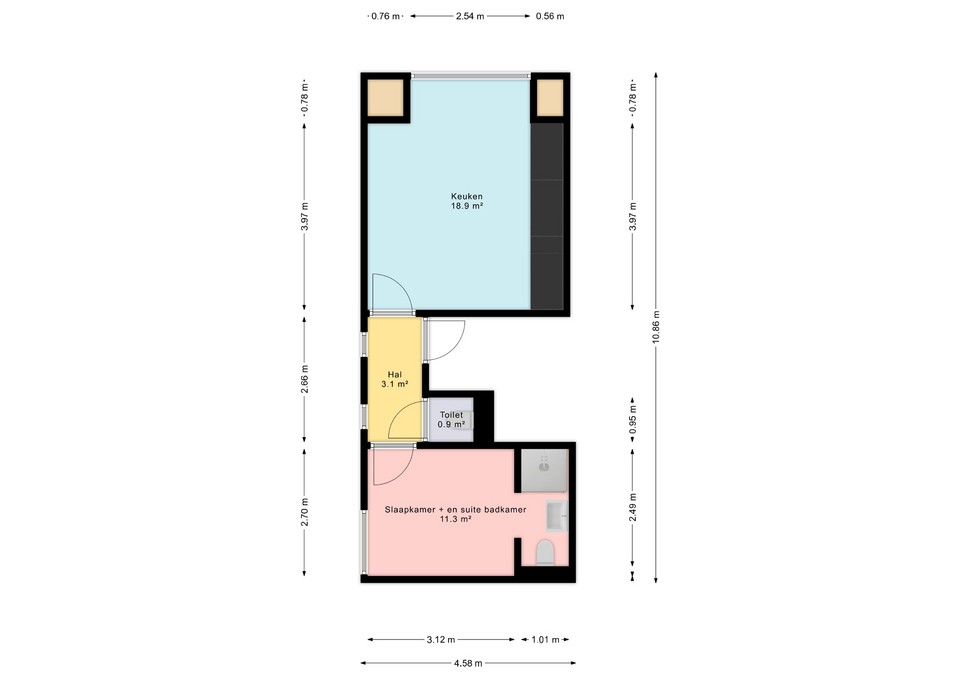Appartement te huur: Venloseweg 33, Tegelen