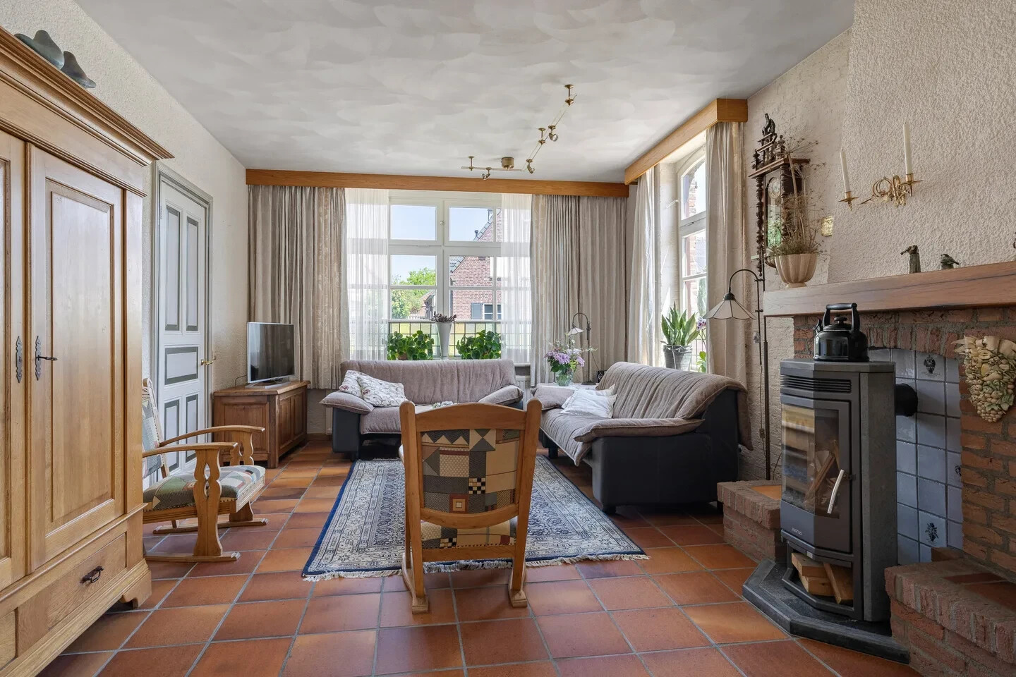 Twee-onder-één-kap te koop: Steenstraat 25, Panningen