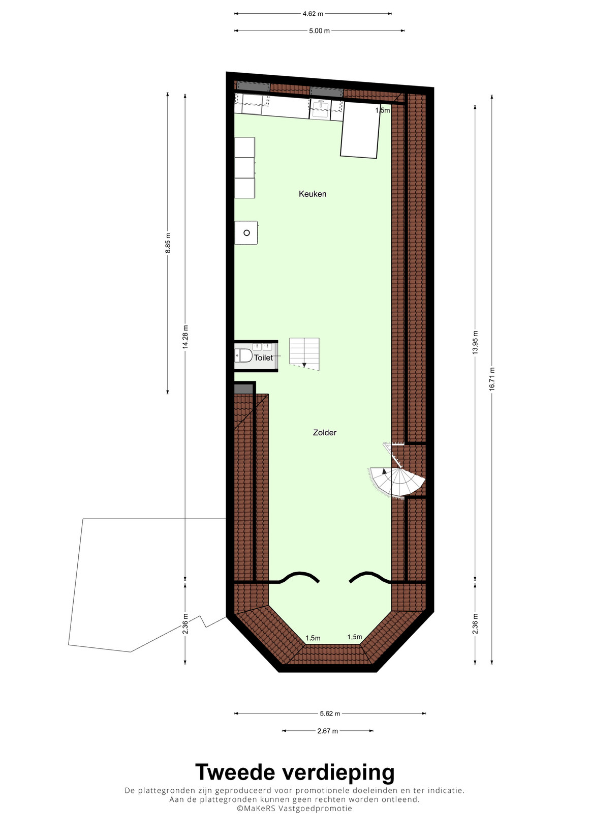 Appartement te koop: Zwartbroekstraat 1C, Roermond
