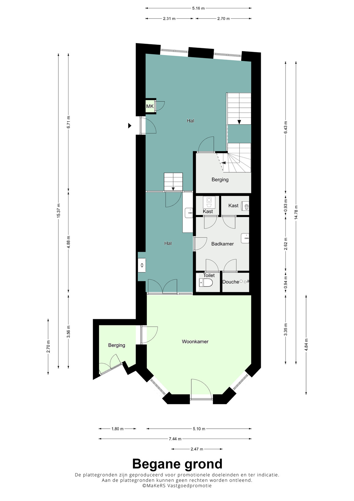 Appartement te koop: Zwartbroekstraat 1C, Roermond
