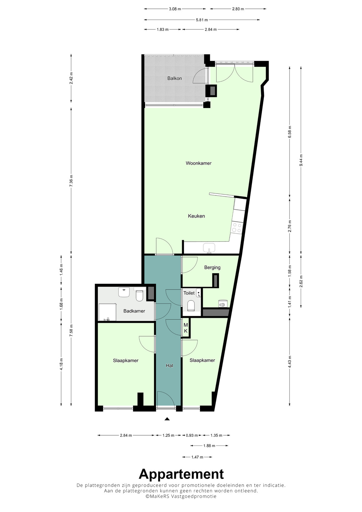Appartement te koop: Achter de Steenen Trappen 1, Roermond