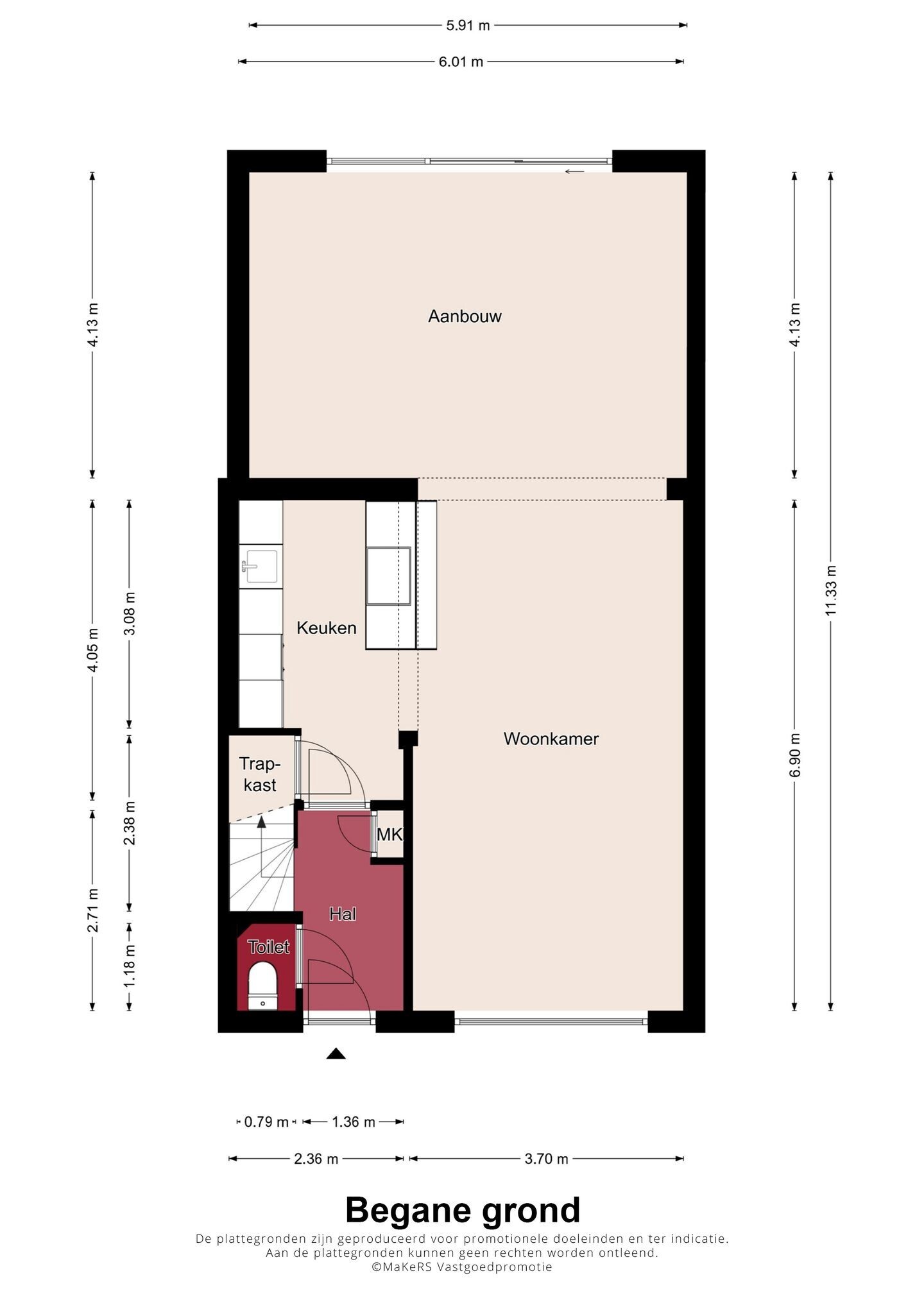 Twee-onder-één-kap te koop: Patrijsstraat 2, Herkenbosch