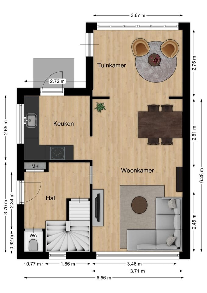 Hoekwoning te koop: Burg. Nelissenstraat 2A, Limbricht