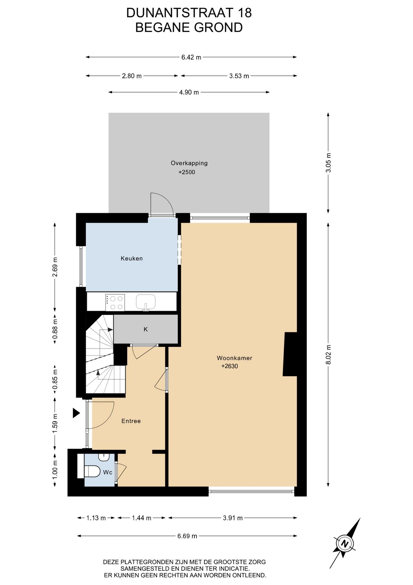 Twee-onder-één-kap te koop: Dunantstraat 18, Geleen