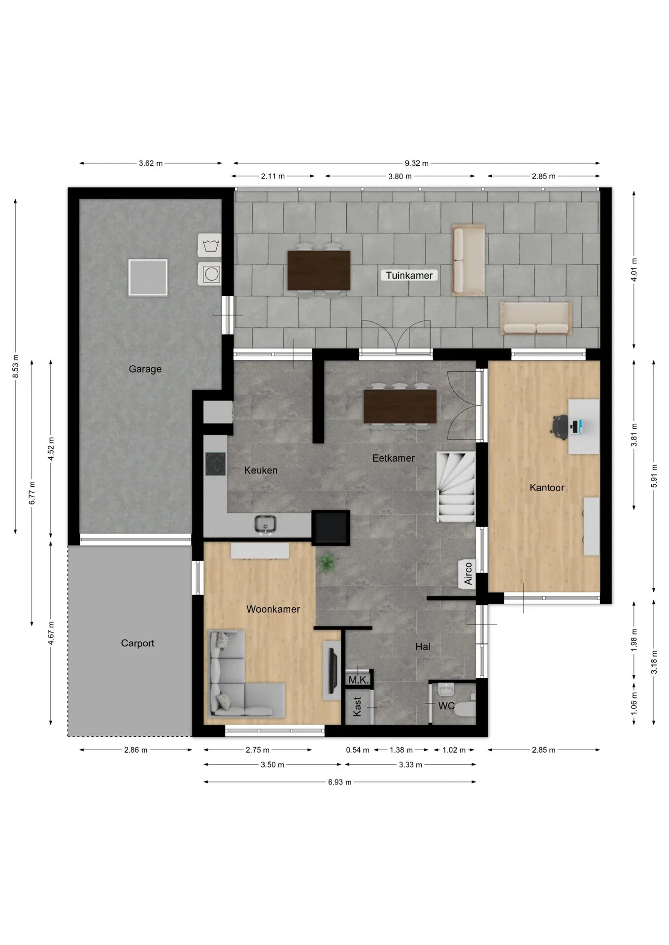 Twee-onder-één-kap te koop: Heuvelstraat 17, Elsloo