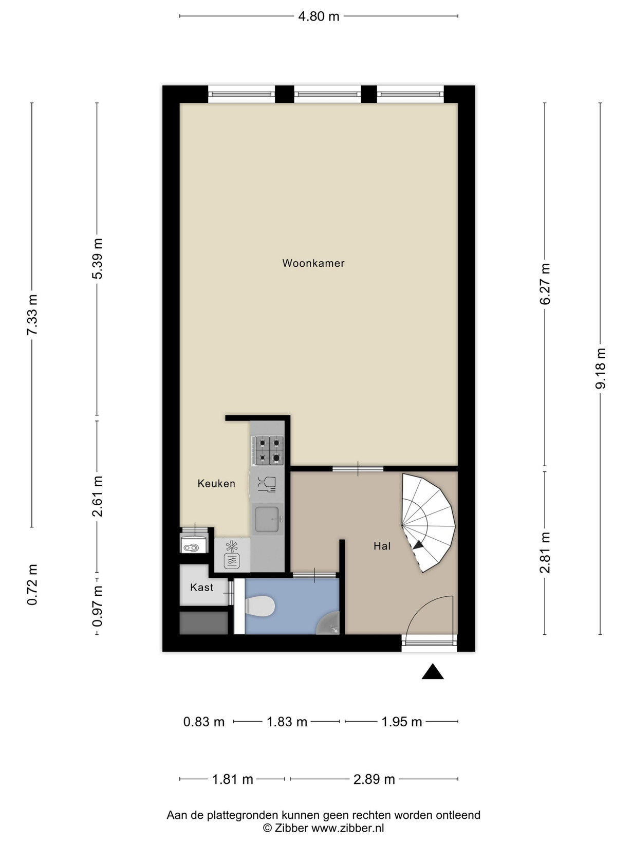 Appartement te koop: havenstraat 13F, Maastricht