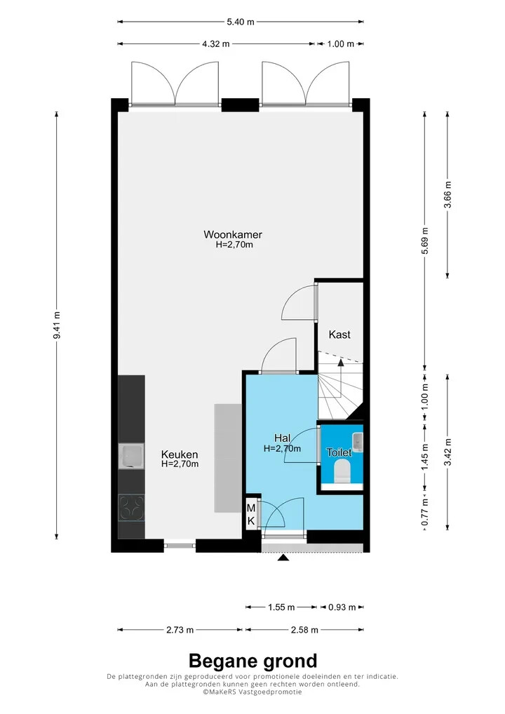 Tussenwoning te koop: Abrahamslook 57, Maastricht