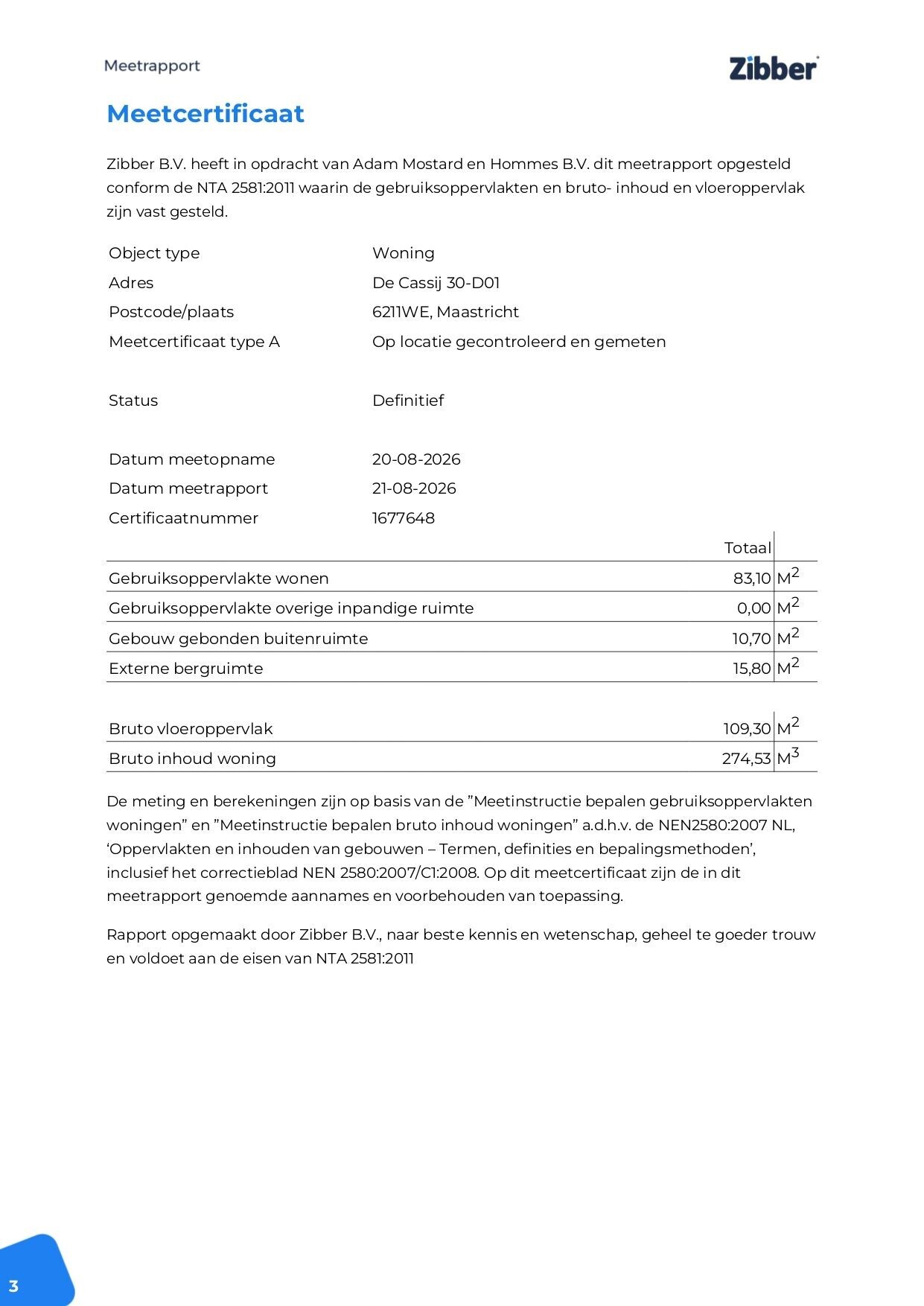 Appartement te koop: de cassij 30D01, Maastricht