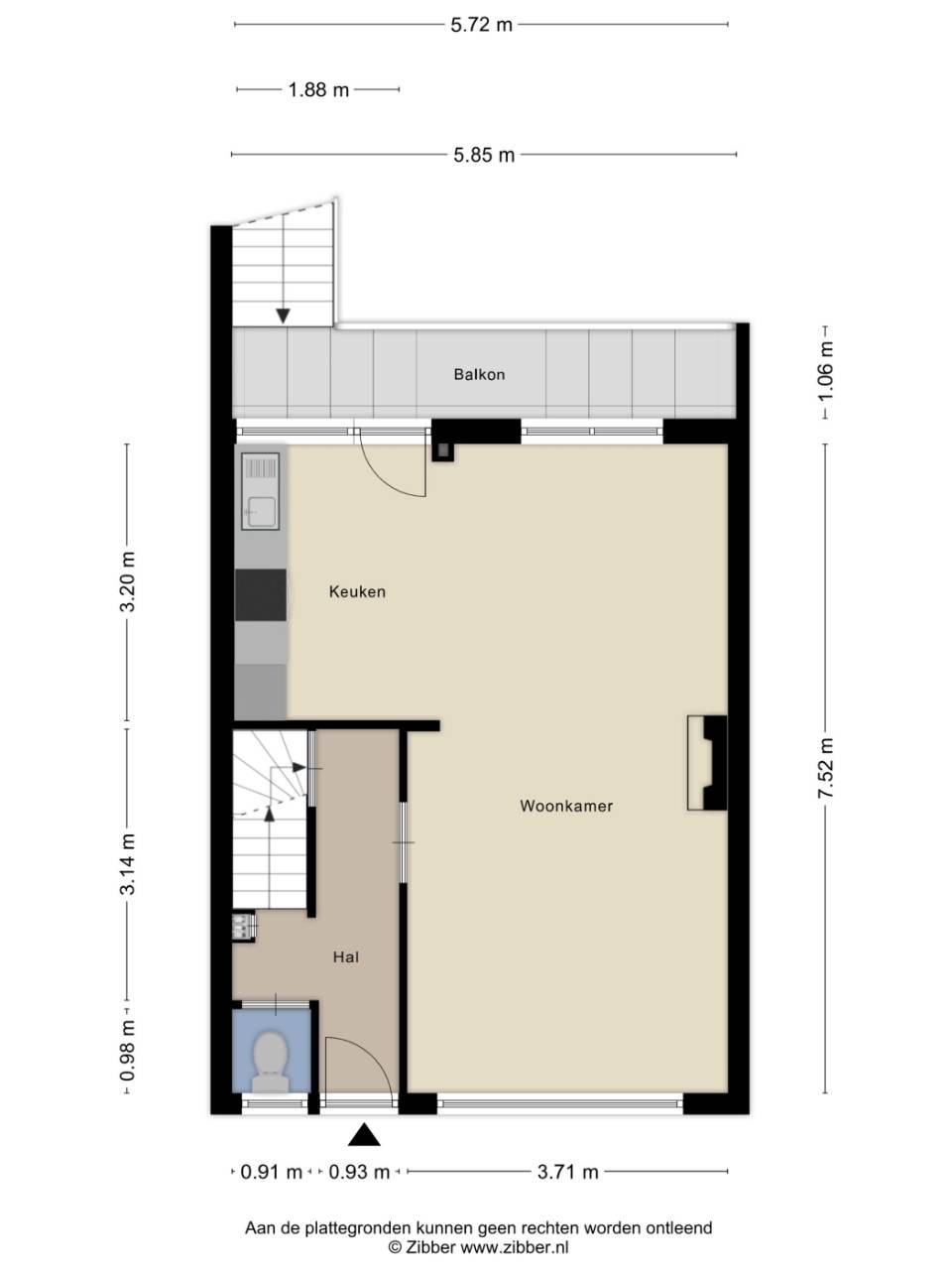 Tussenwoning te koop: Röntgenstraat 28, Heerlen
