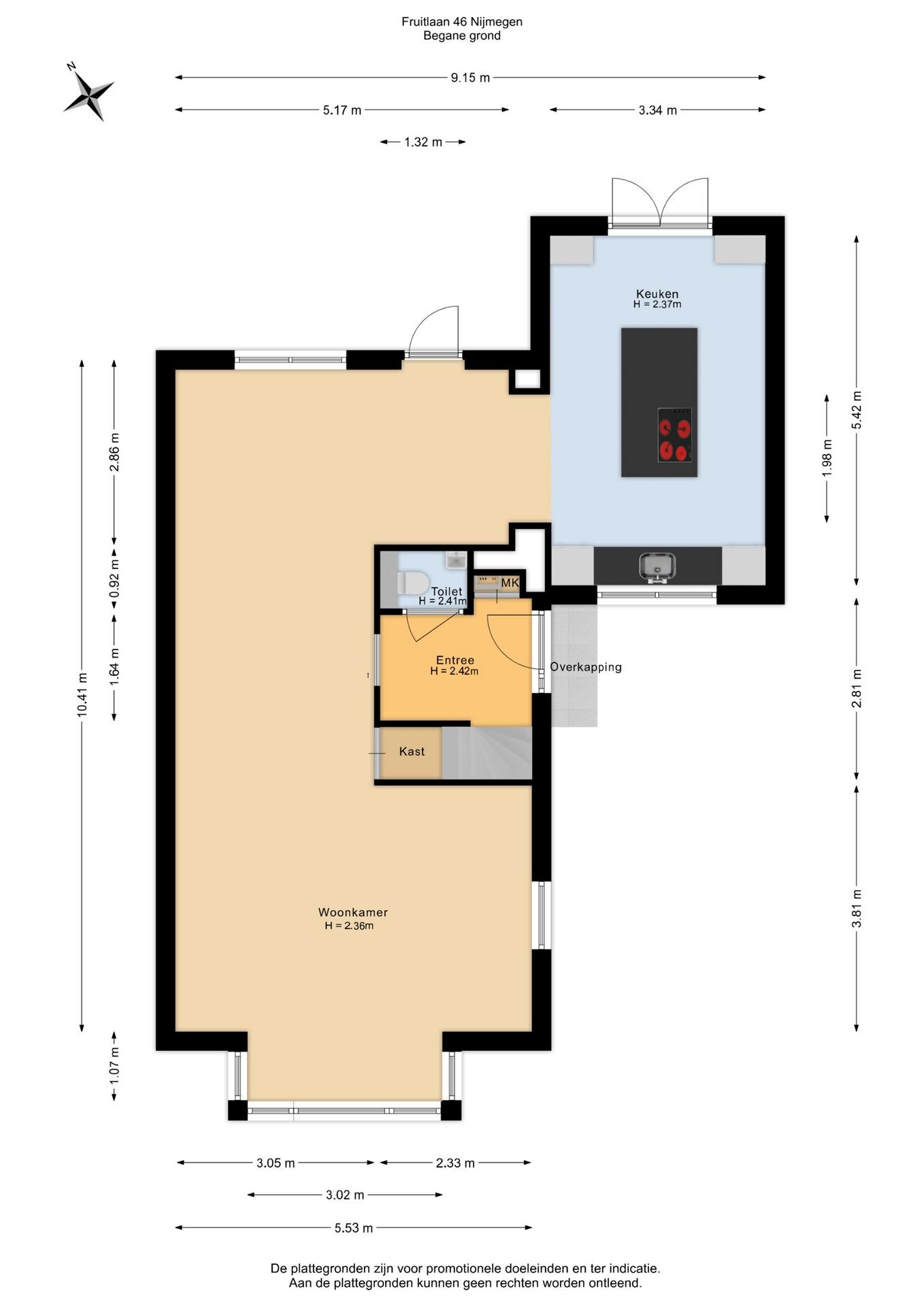 Hoekwoning te koop: Fruitlaan 46, Nijmegen