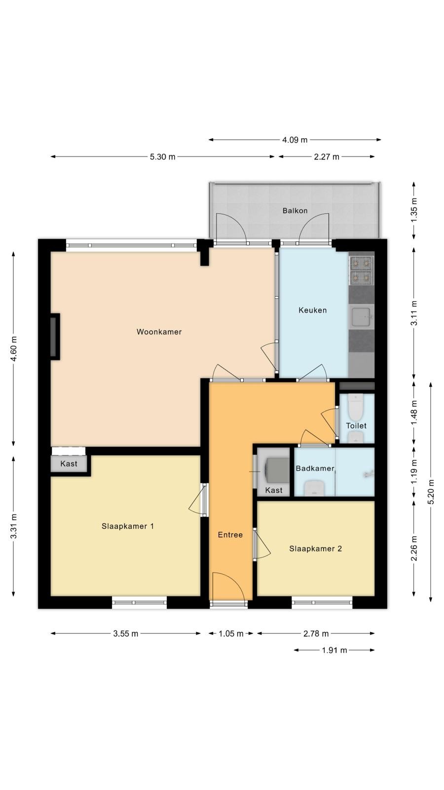 Appartement te koop: Hommelstraat 3, Nijmegen
