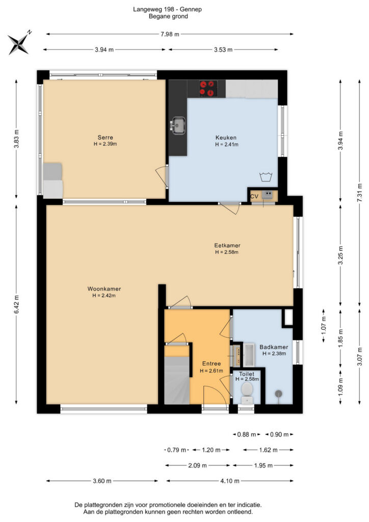 Vrijstaande woning te koop: Langeweg 198, Gennep
