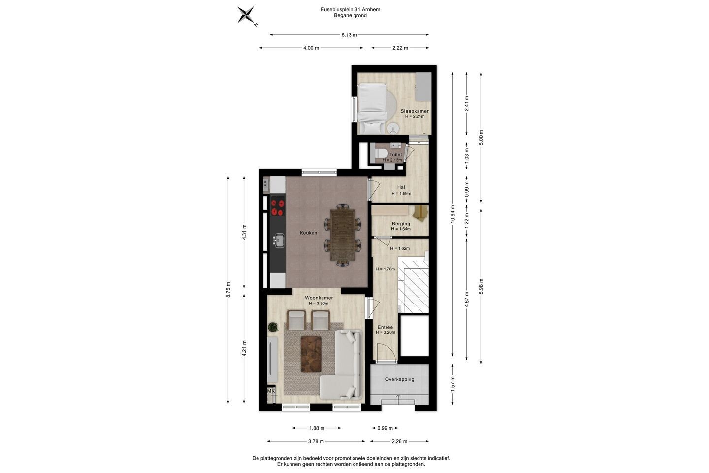 Appartement te koop: Eusebiusplein 31, Arnhem