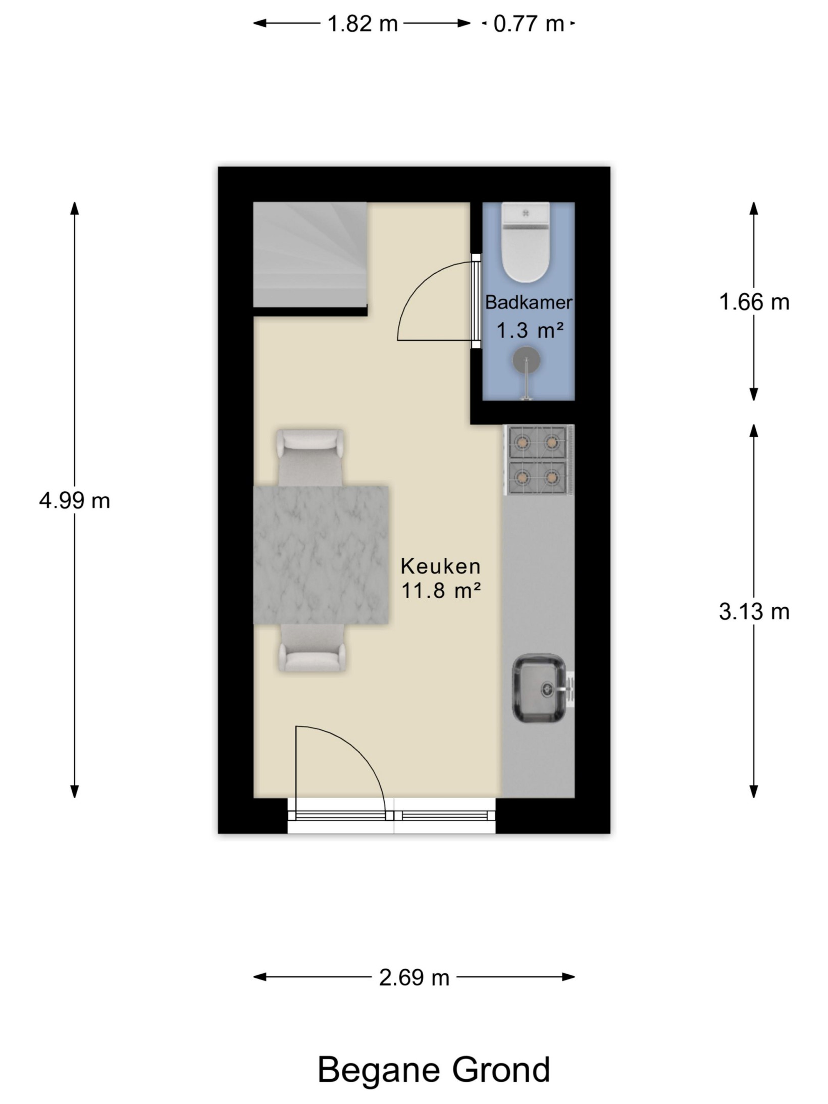 Tussenwoning te koop: Nijhoffstraat 3, Arnhem