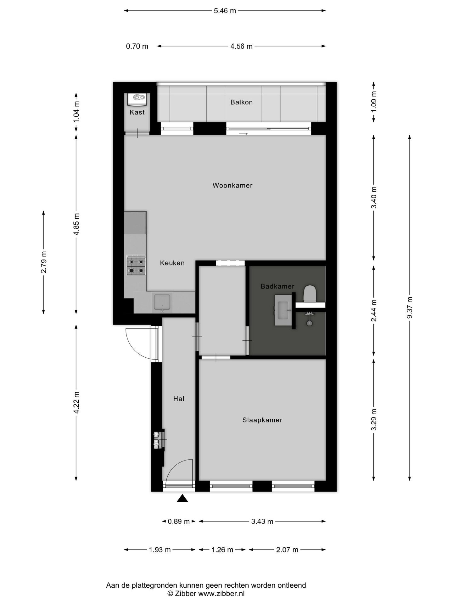 Studio te koop: Sloetstraat 112-1, Arnhem