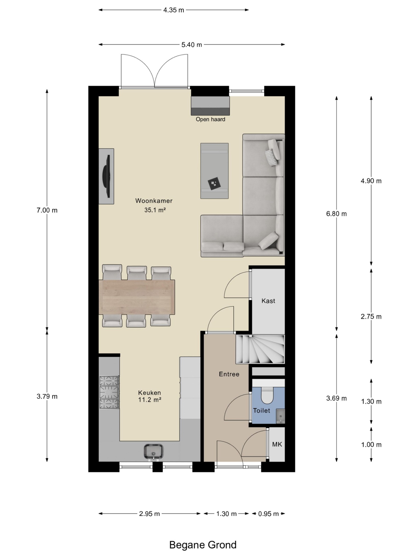 Tussenwoning te koop: Boterbloemstraat 40, Arnhem