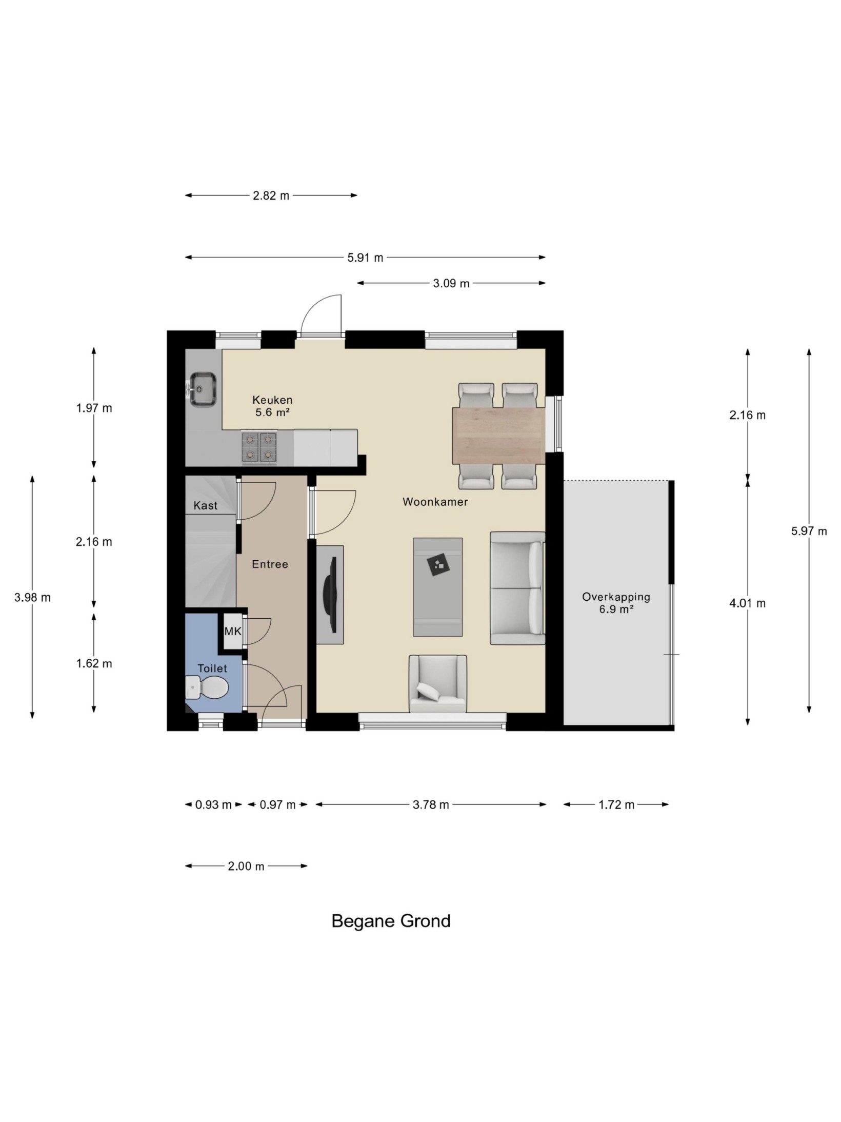 Hoekwoning te koop: Bereklauwstraat 2, Arnhem
