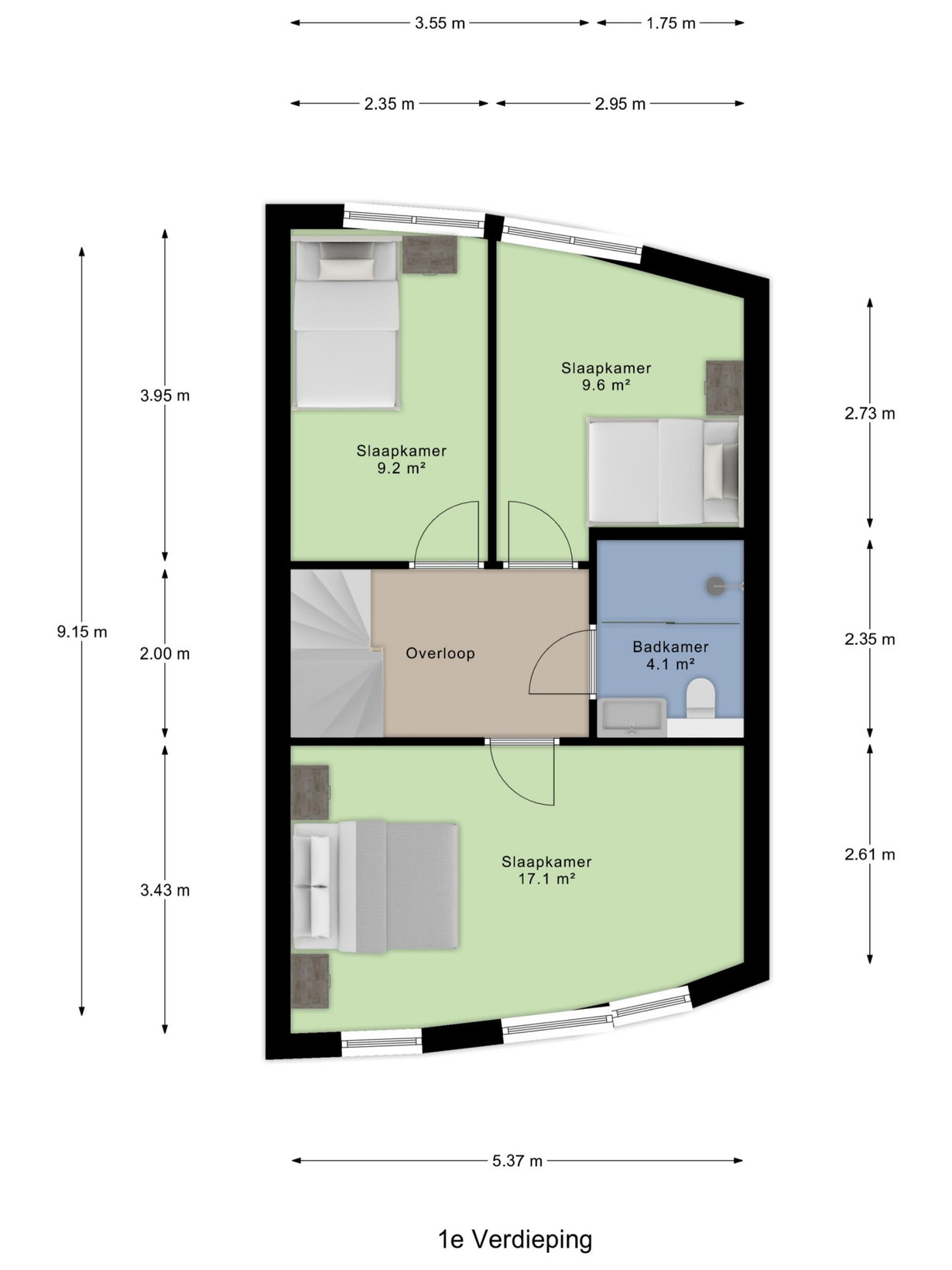 Tussenwoning te koop: Mr J.M. de Kempenaersingel 25, Arnhem