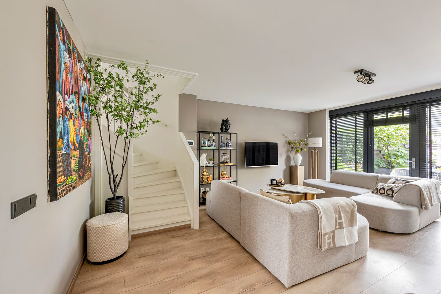 Tussenwoning te koop: Berkenlaan 1B, Doorwerth