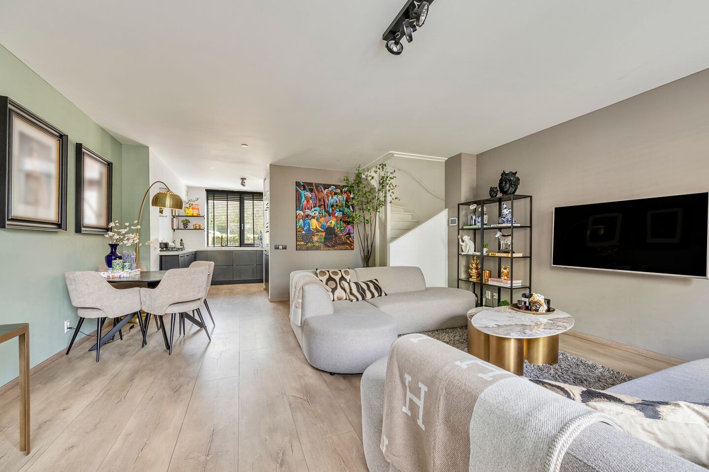 Tussenwoning te koop: Berkenlaan 1B, Doorwerth