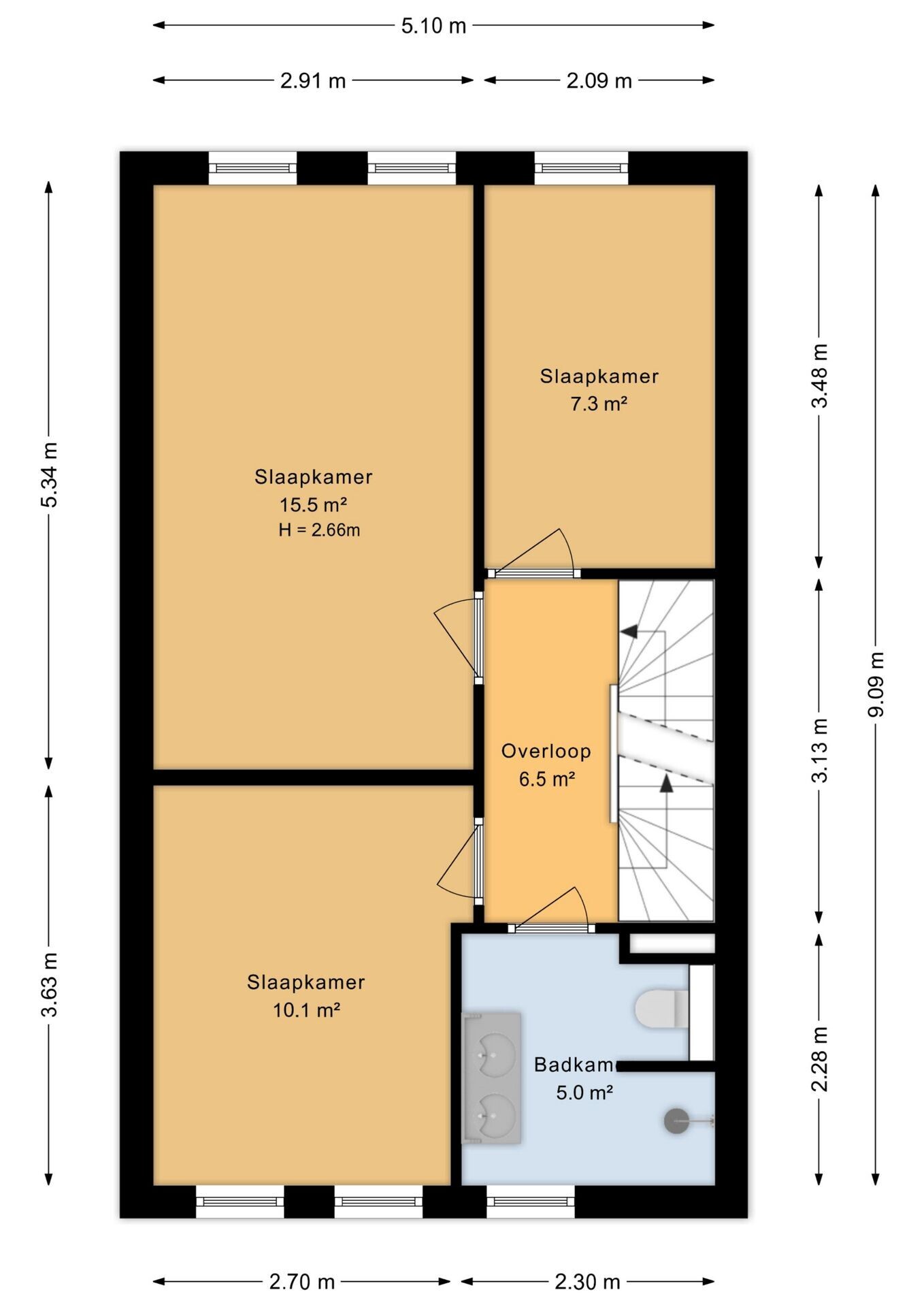 Tussenwoning te koop: Hooimate 17, Brummen
