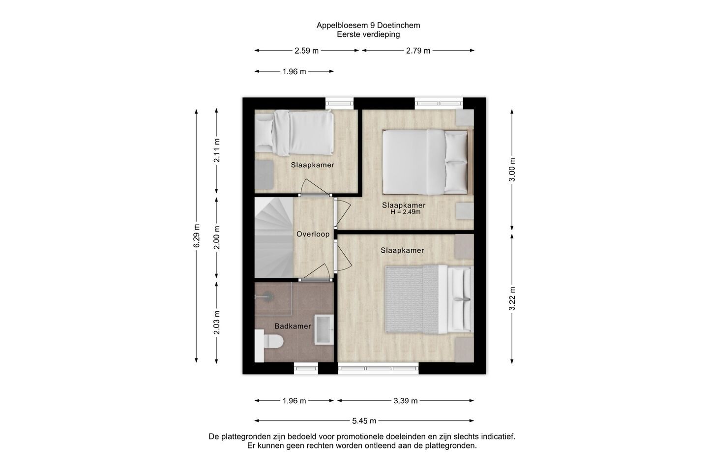 Tussenwoning te koop: Appelbloesem 9, Doetinchem