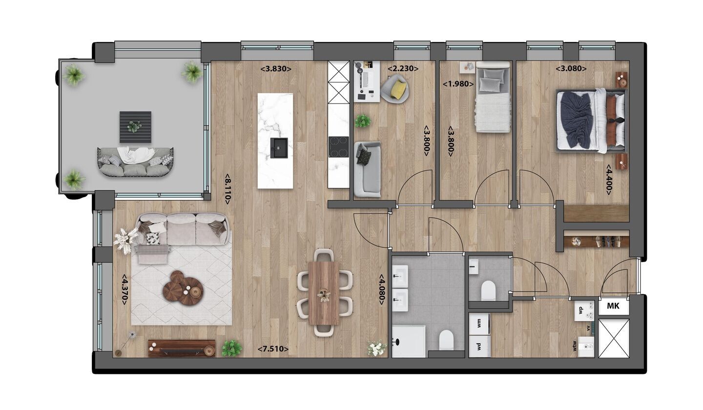 Appartement te koop: Oranjestraat 1G, Varsseveld