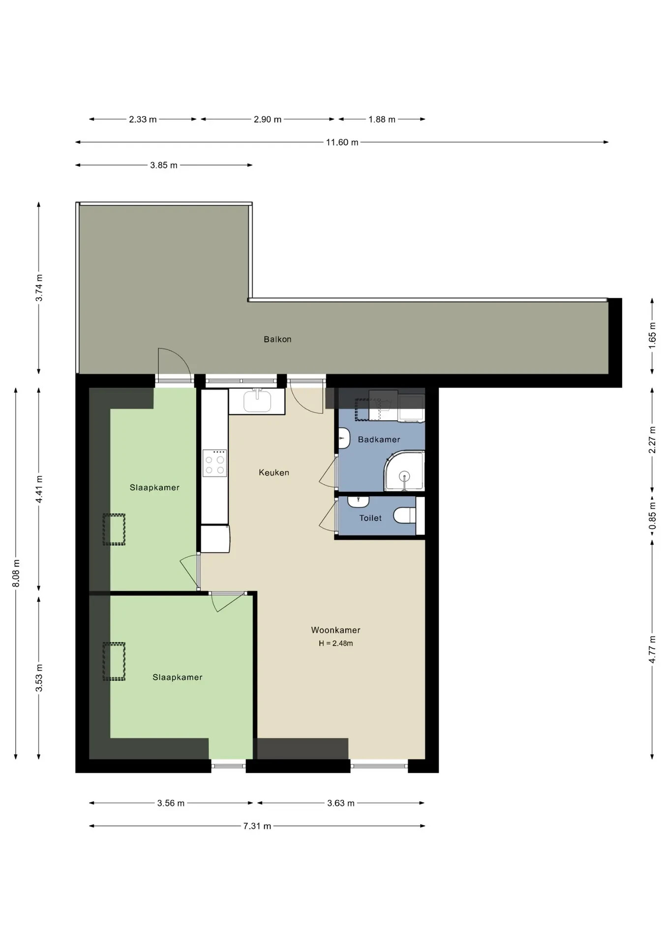 Appartement te koop: Burgemeester Galleestr 7A, Vorden