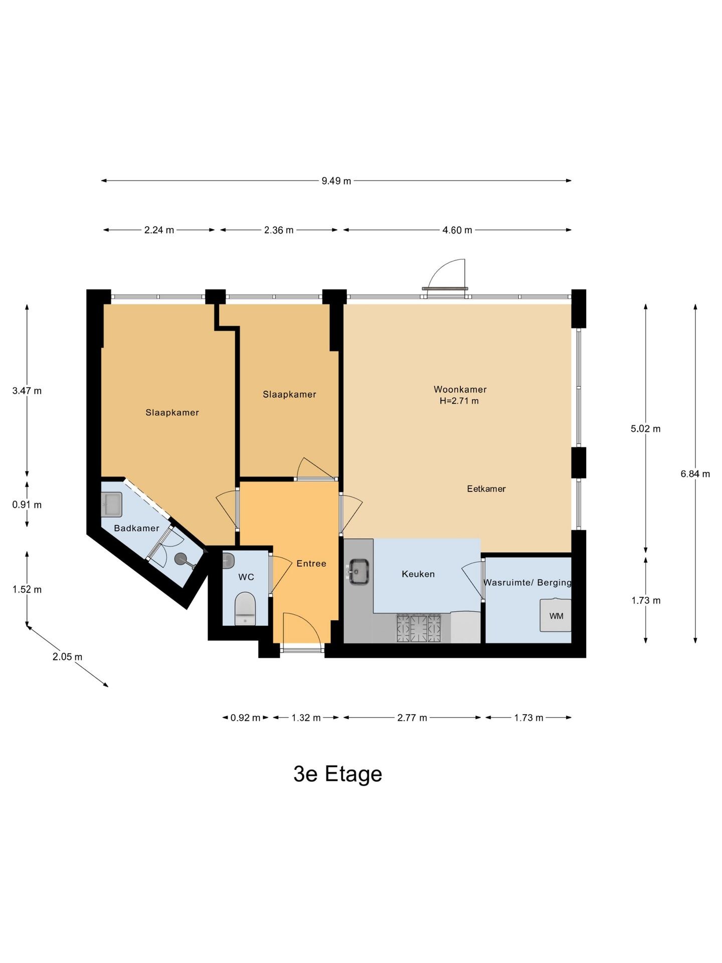 Appartement te koop: Helfrichstraat 25G, Apeldoorn