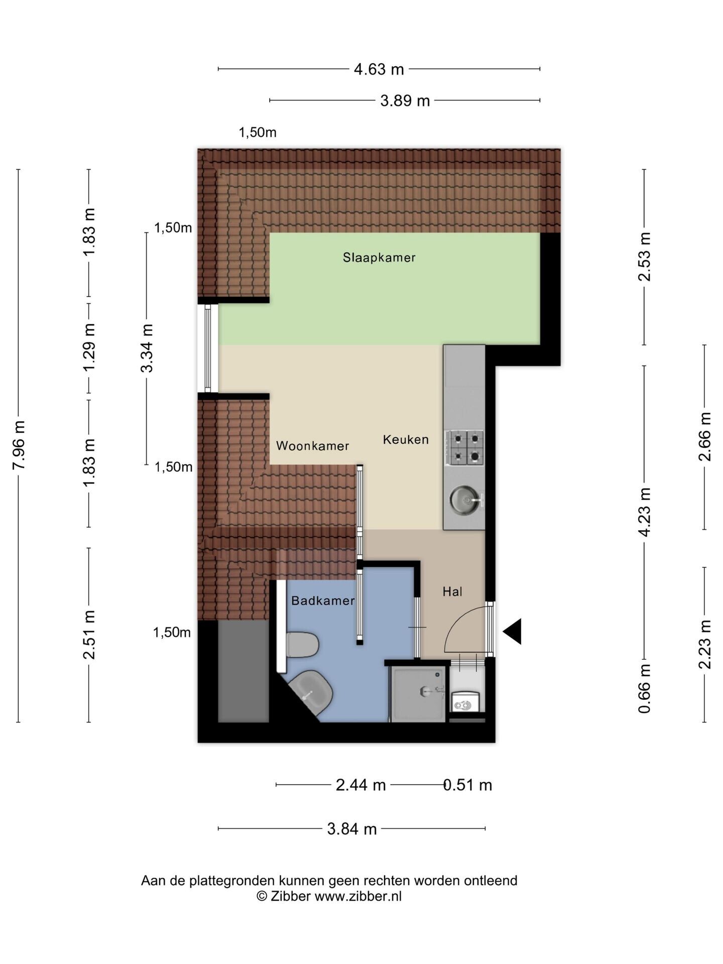 Studio te koop: Brinkgreverweg 45D, Deventer