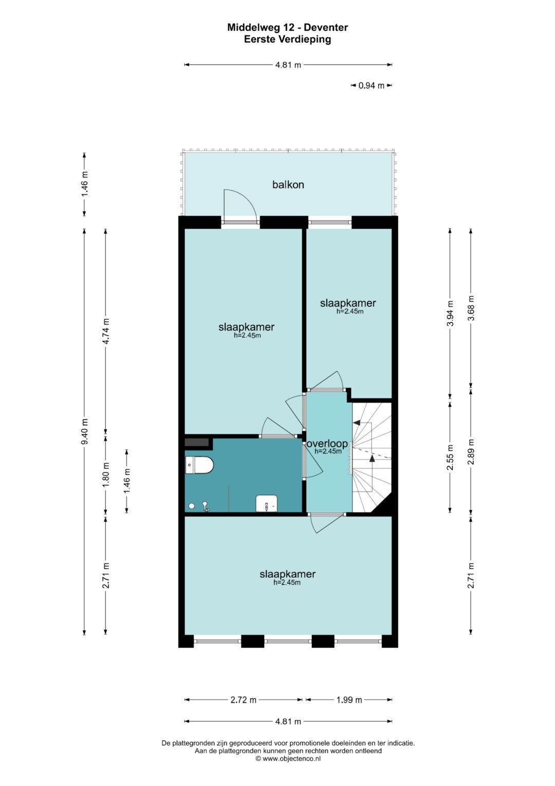 Tussenwoning te koop: Middelweg 12, Deventer