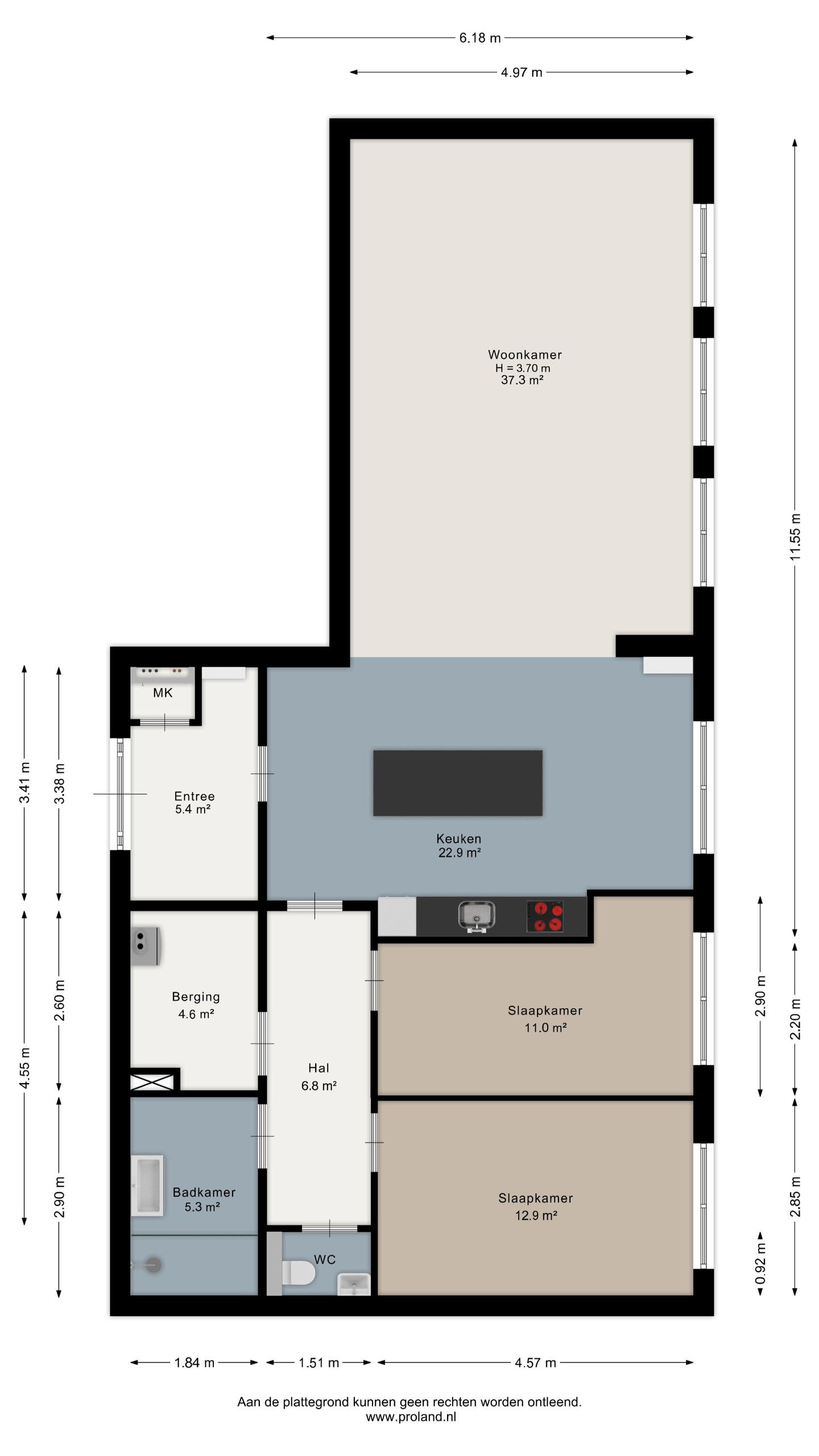 Appartement te koop: Boddenkampsingel 80-53, Enschede