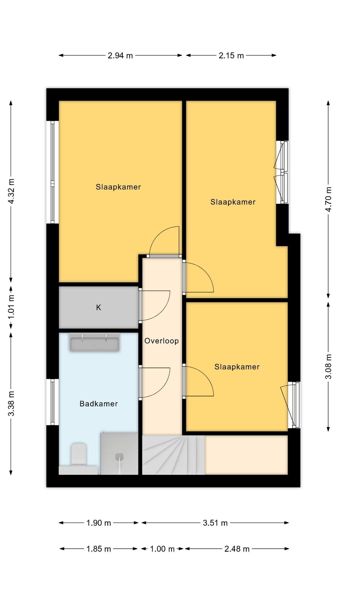 Tussenwoning te koop: Deurningerstraat 72, Enschede