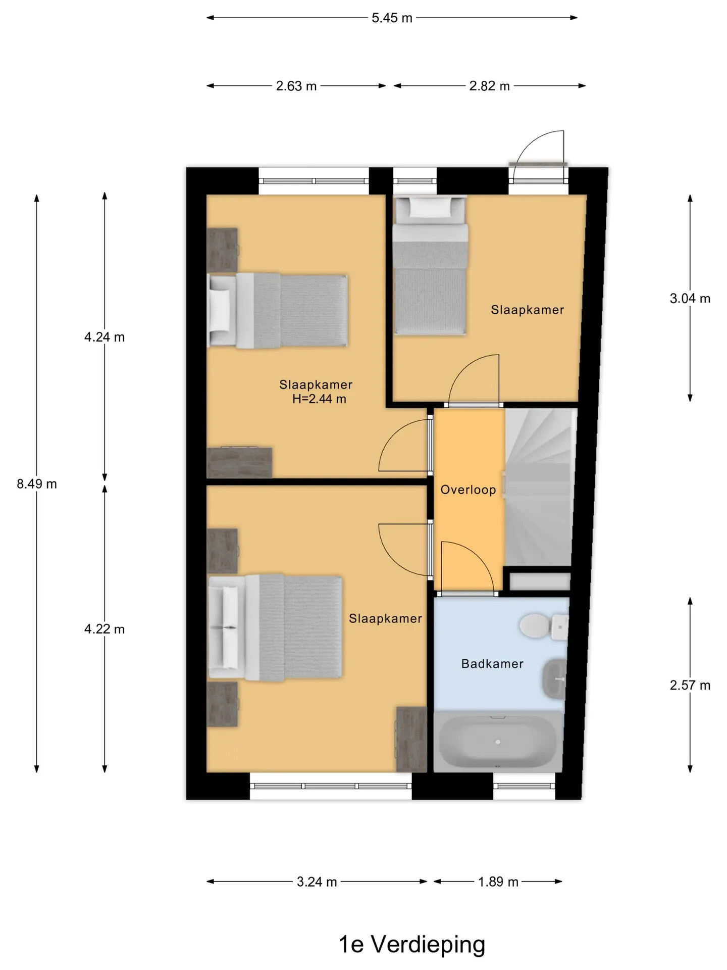 Tussenwoning te koop: Margaretha Roosenboomlaan 5, Enschede