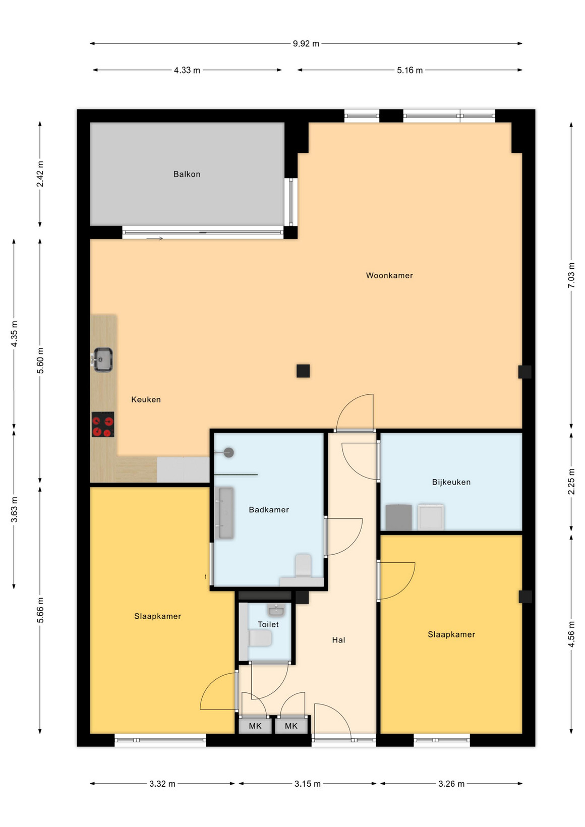 Appartement te koop: Steenbakkersweg 51, Hengelo