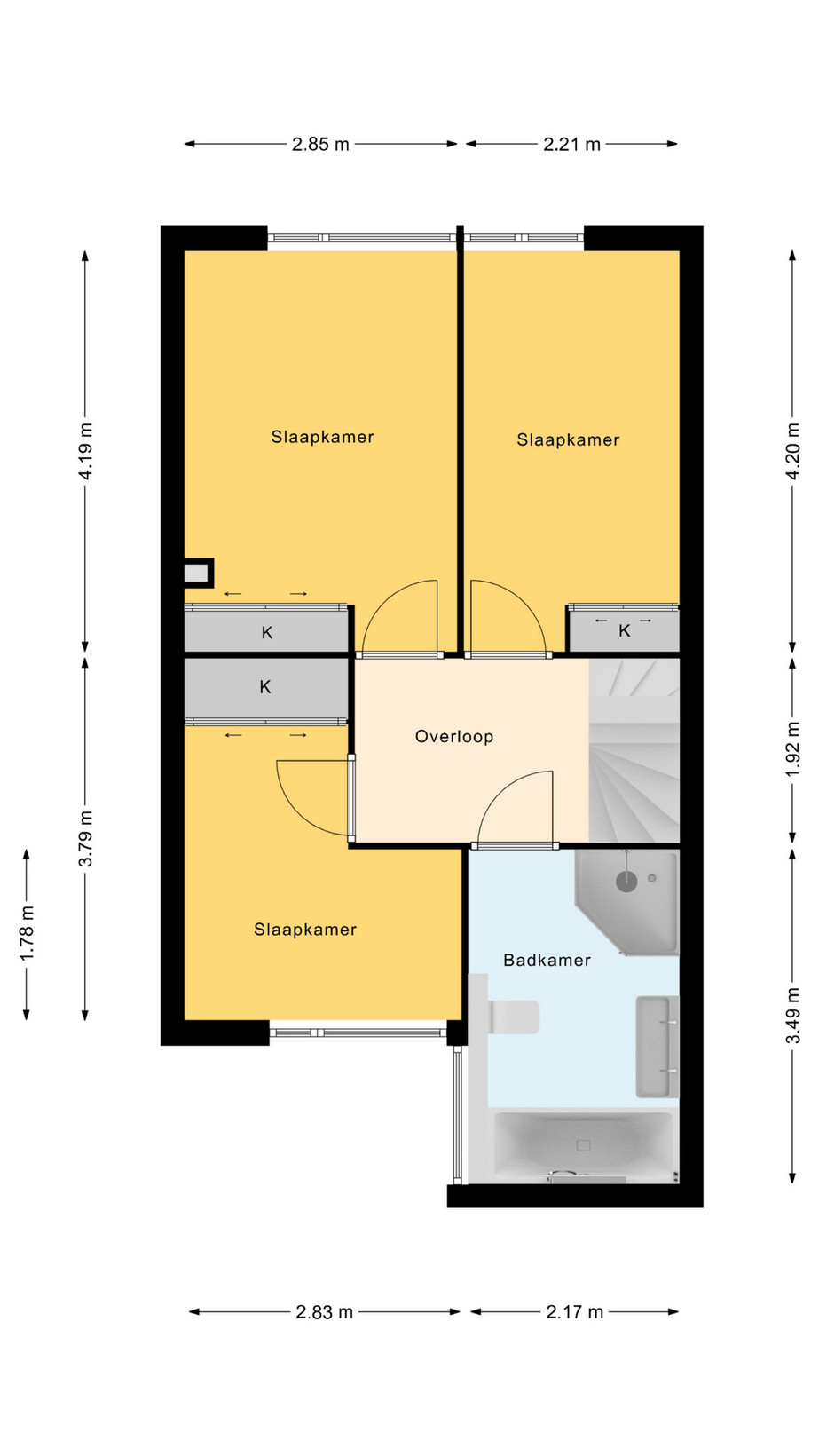 Tussenwoning te koop: Doornappel 16, Oldenzaal