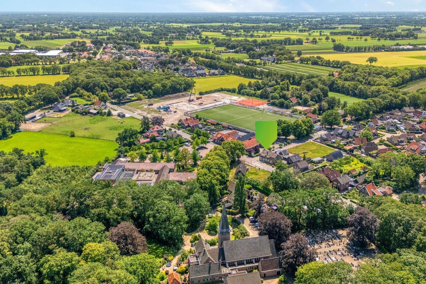 Twee-onder-één-kap te koop: Hardenbergerweg 281, Langeveen
