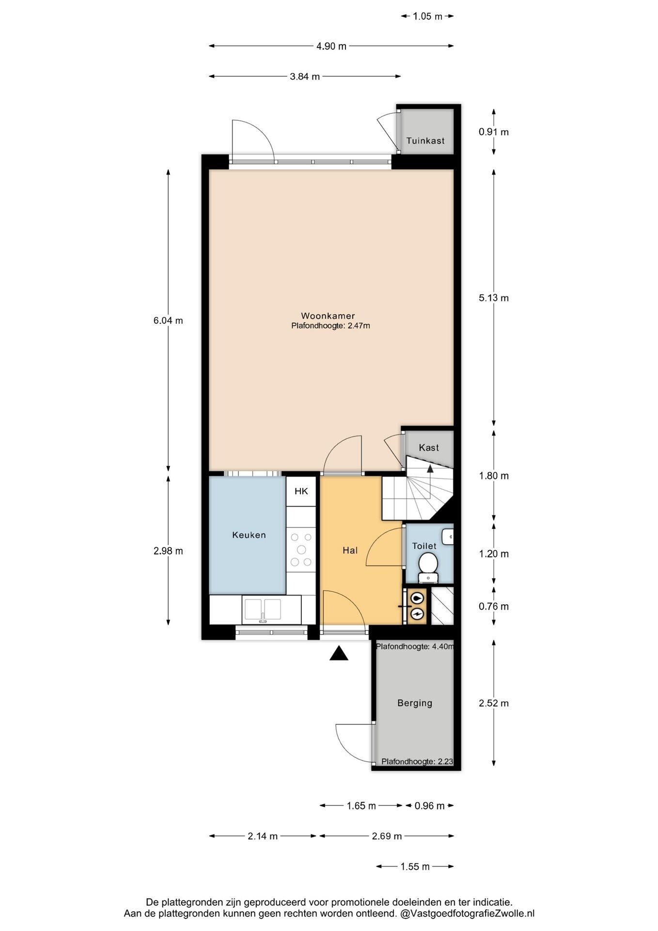 Tussenwoning te koop: Karperkolk 39, Zwolle