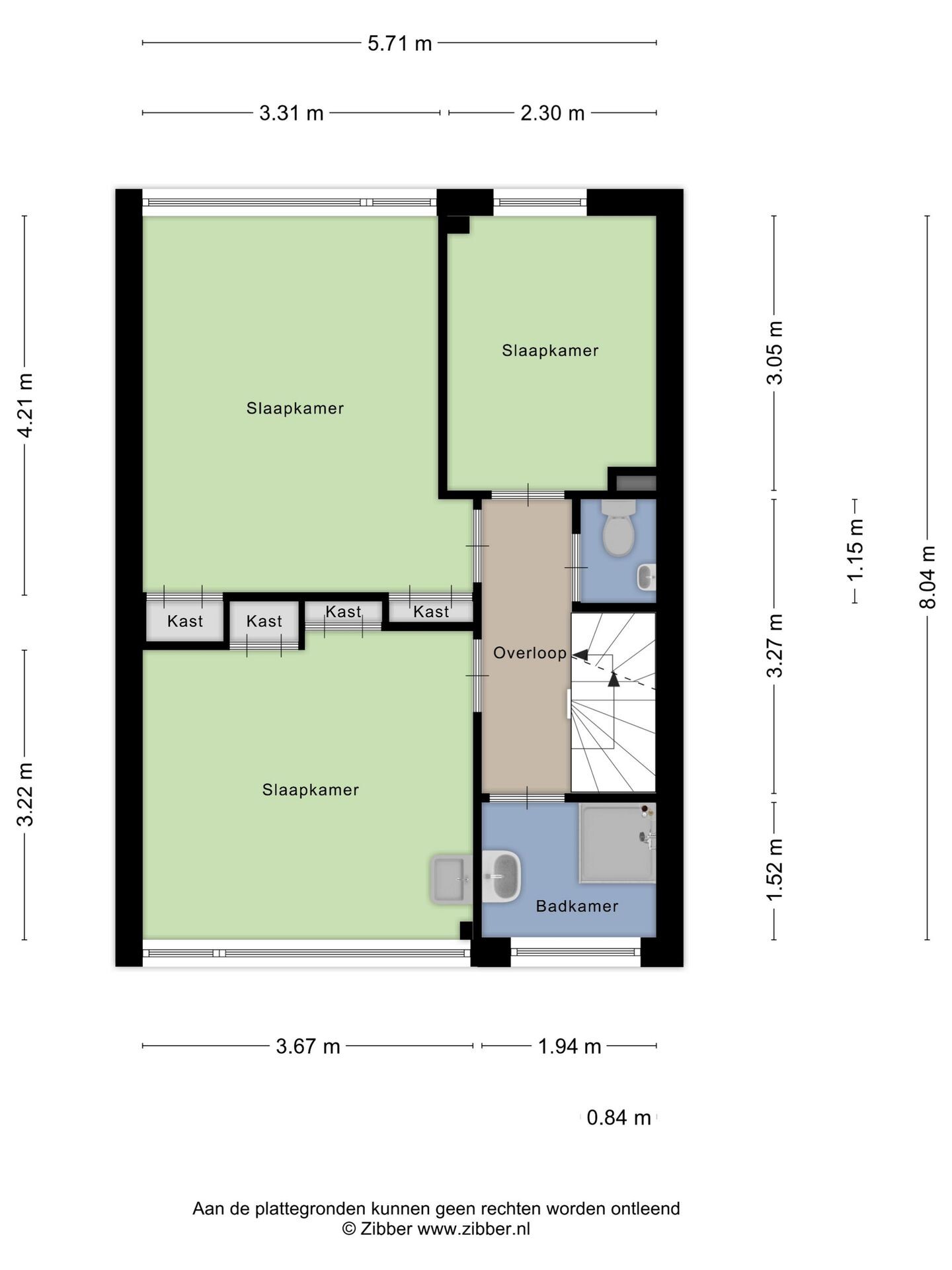 Tussenwoning te koop: Kromme Rijn 5, Zwolle