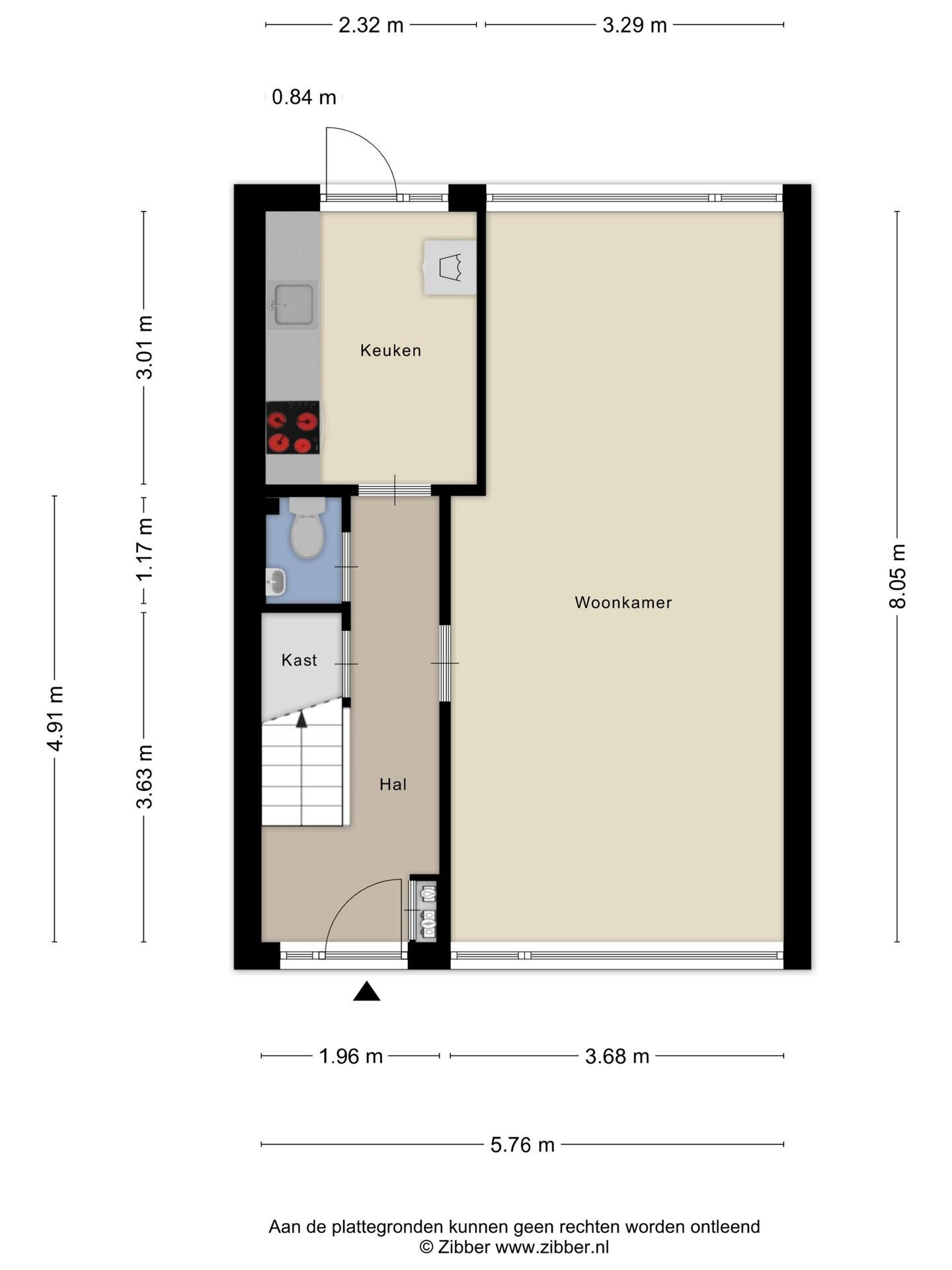 Tussenwoning te koop: Vliet 35, Zwolle