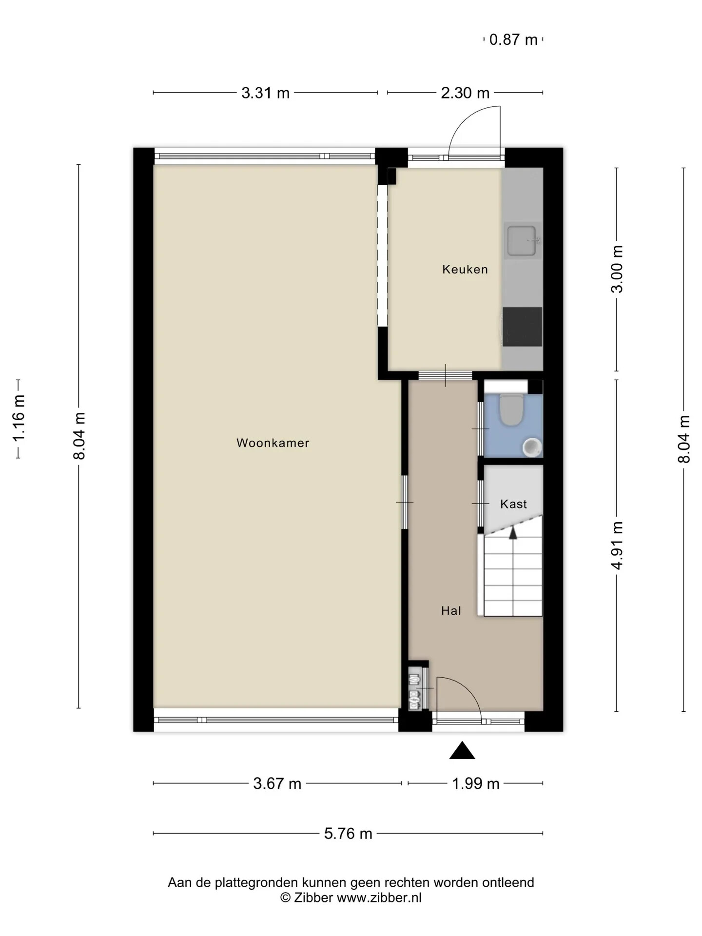 Tussenwoning te koop: Vliet 53, Zwolle
