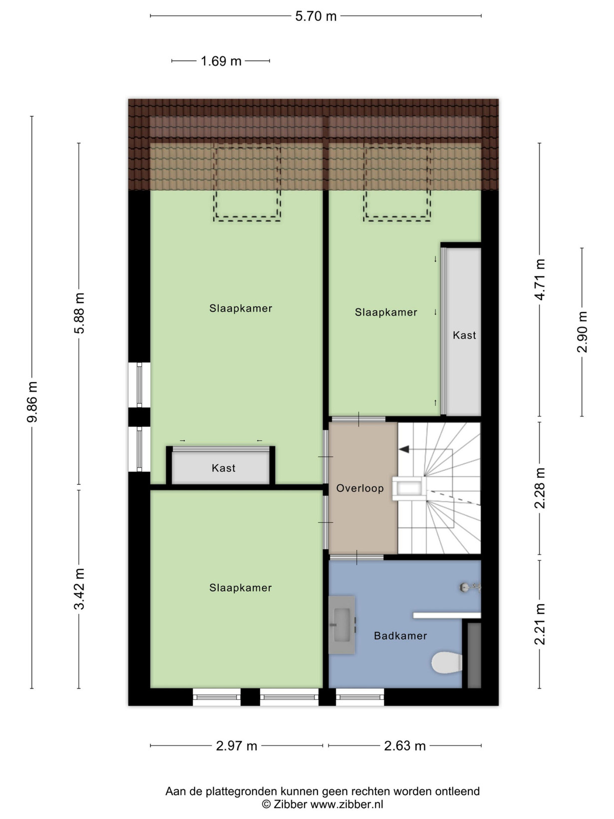 Tussenwoning te koop: Bunthaak 44, Hasselt