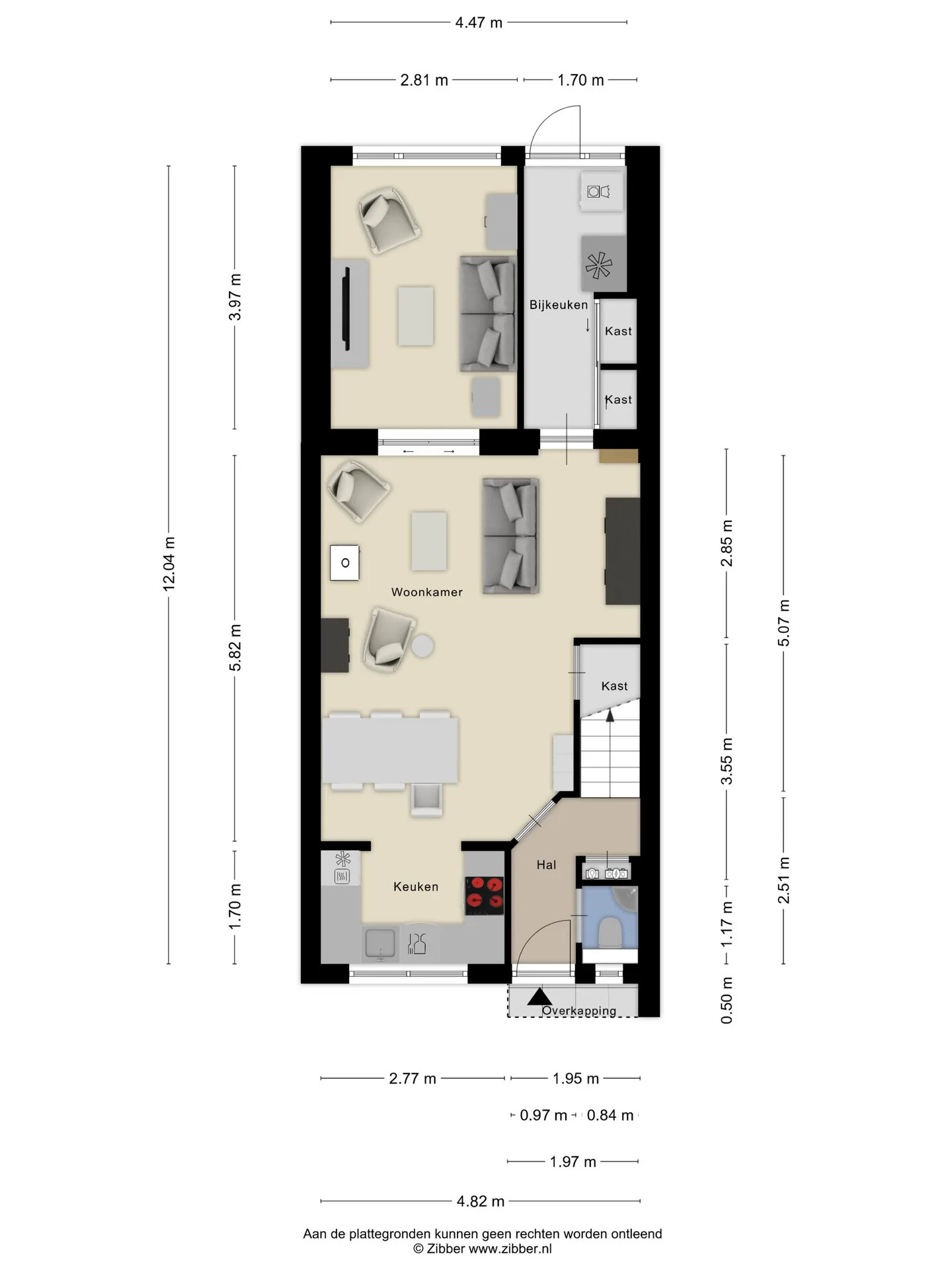 Tussenwoning te koop: Kortricklaan 115, Olst