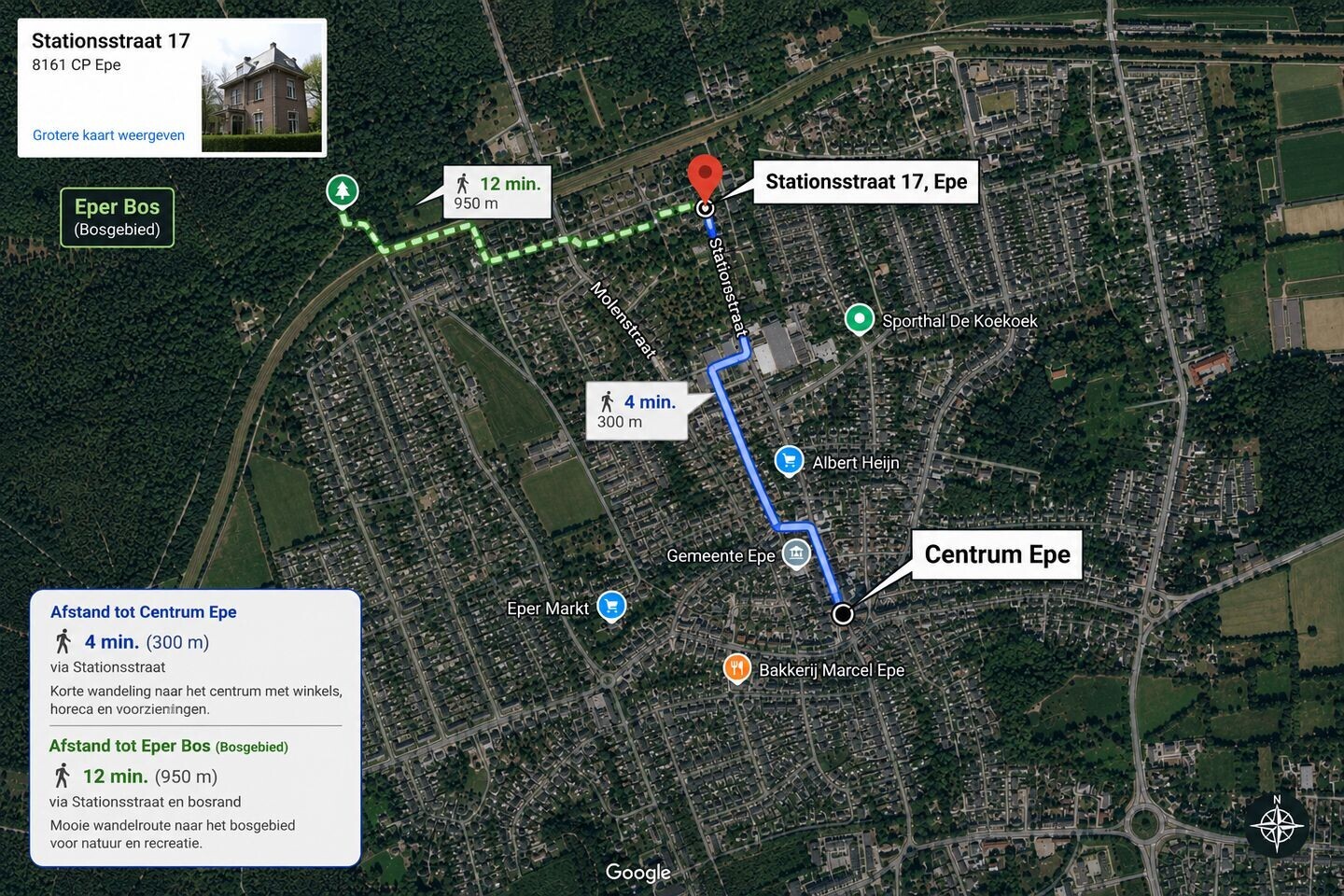 Vrijstaande woning te koop: Stationsstraat 17, Epe