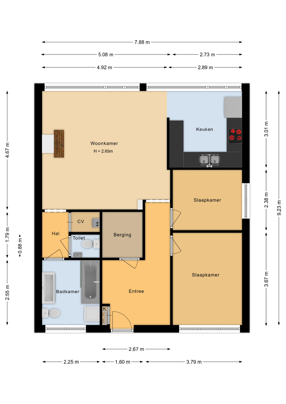 Appartement te koop: Beltweg 4, Kampen