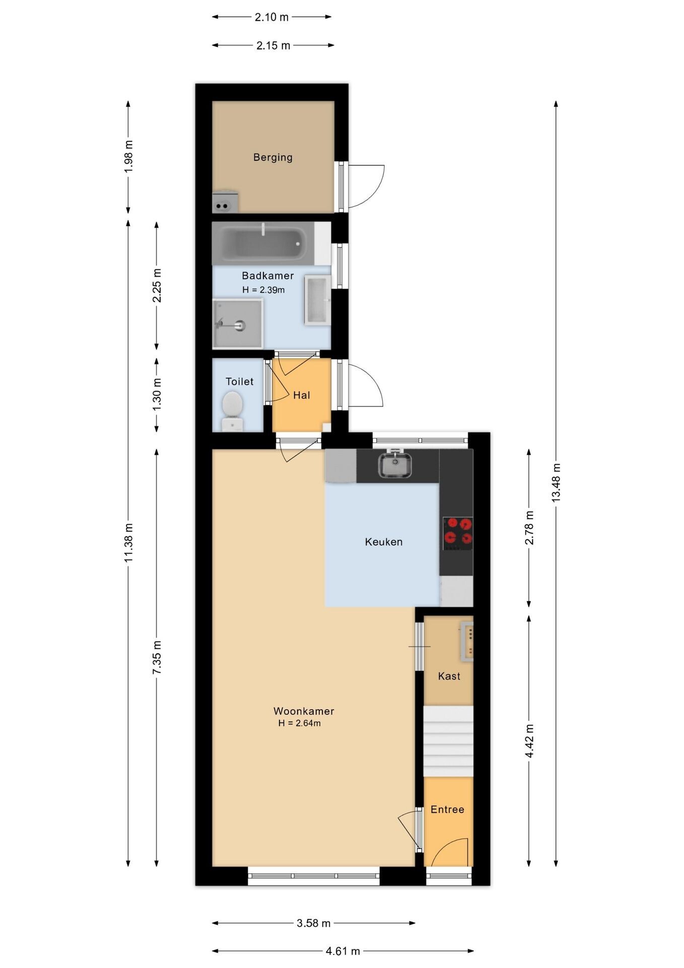 Hoekwoning te koop: Sint Jorisstraat 11, Kampen