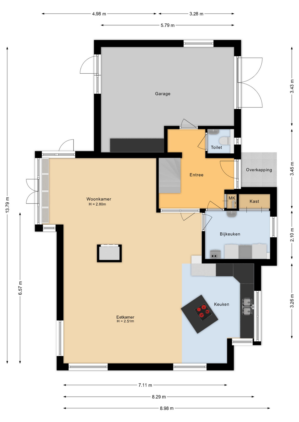 Vrijstaande woning te koop: Koraal 2, Ijsselmuiden