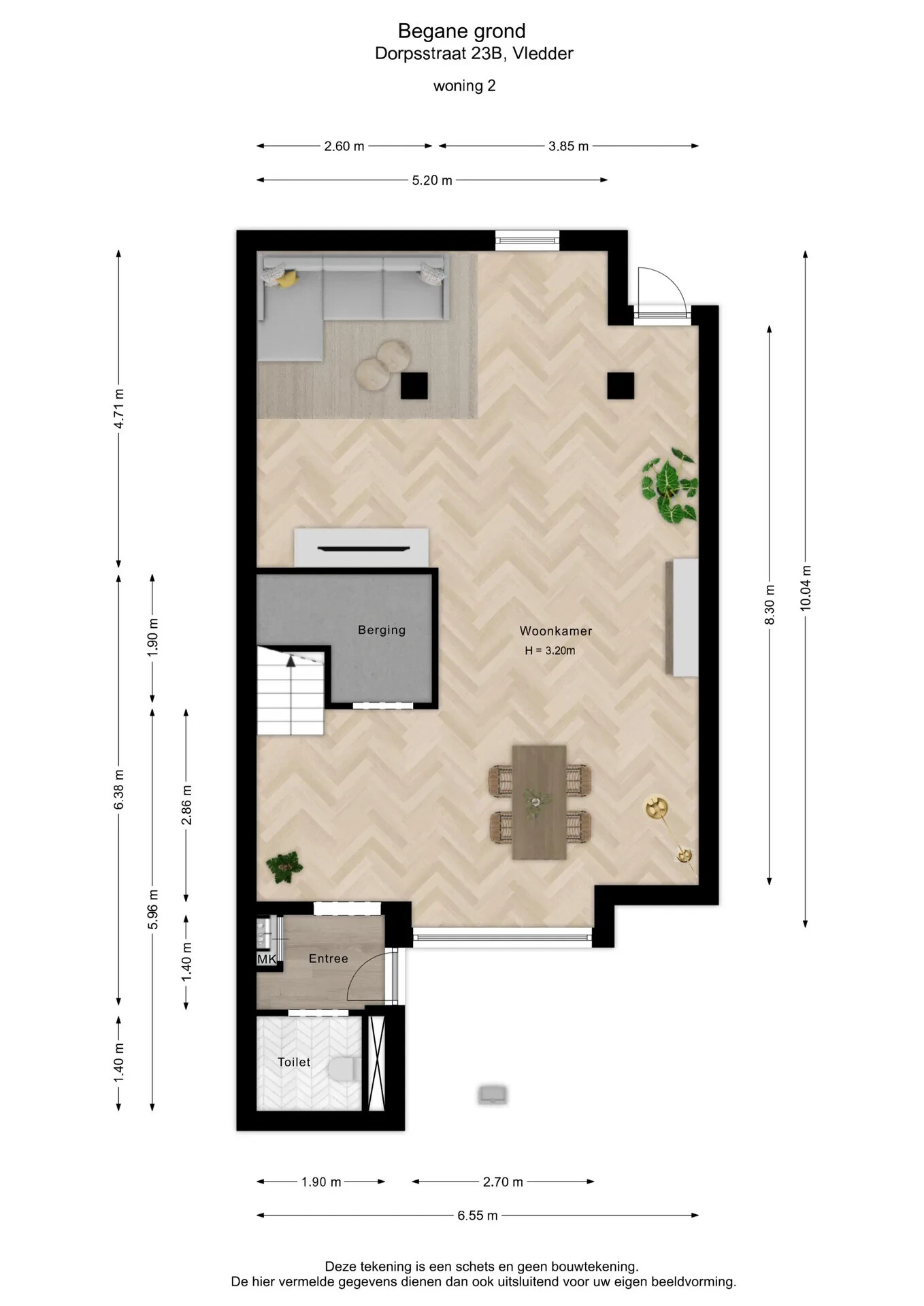 Appartement te koop: Dorpsstraat 23B, Vledder