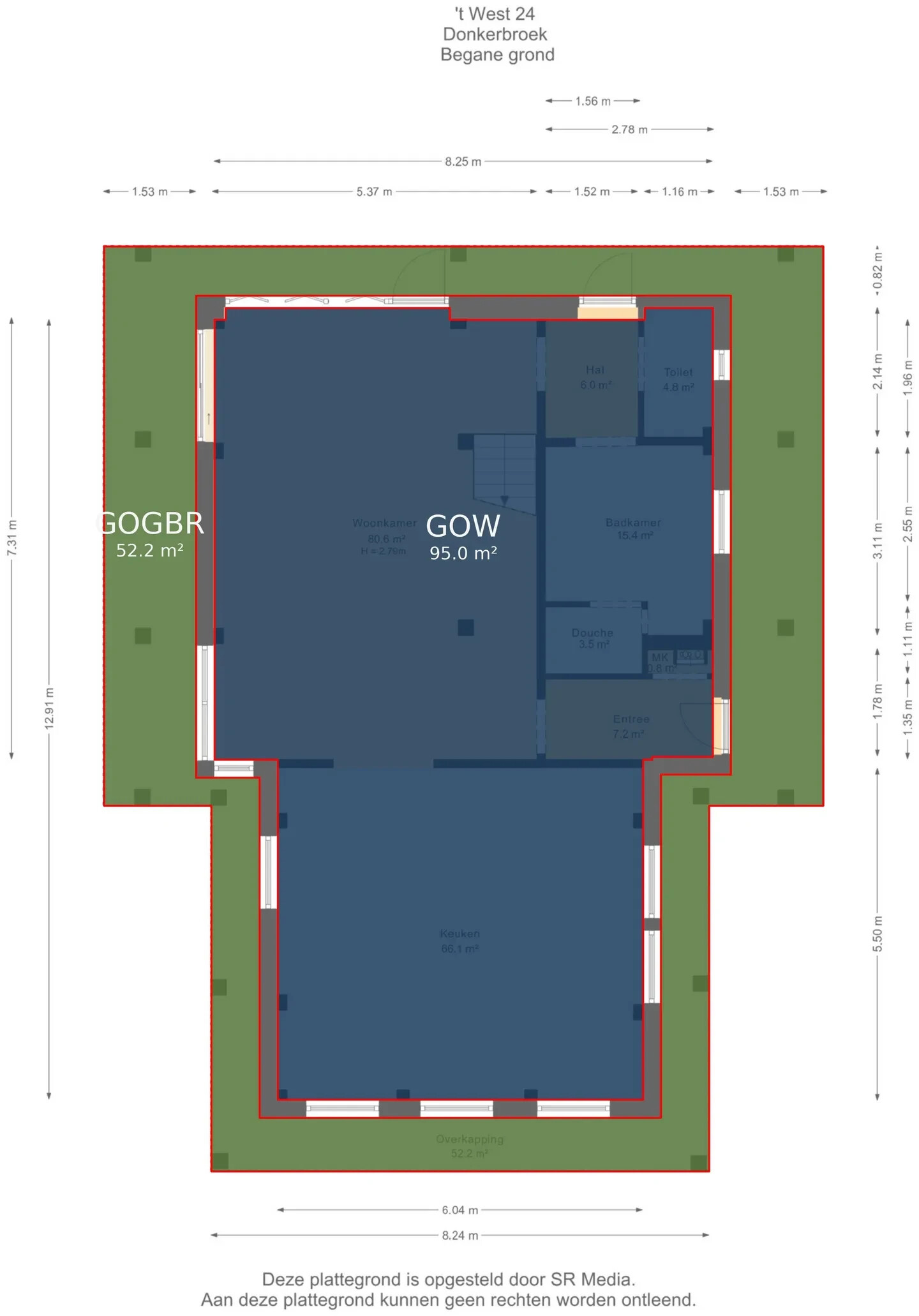 Woning te koop: 't West 24, Donkerbroek