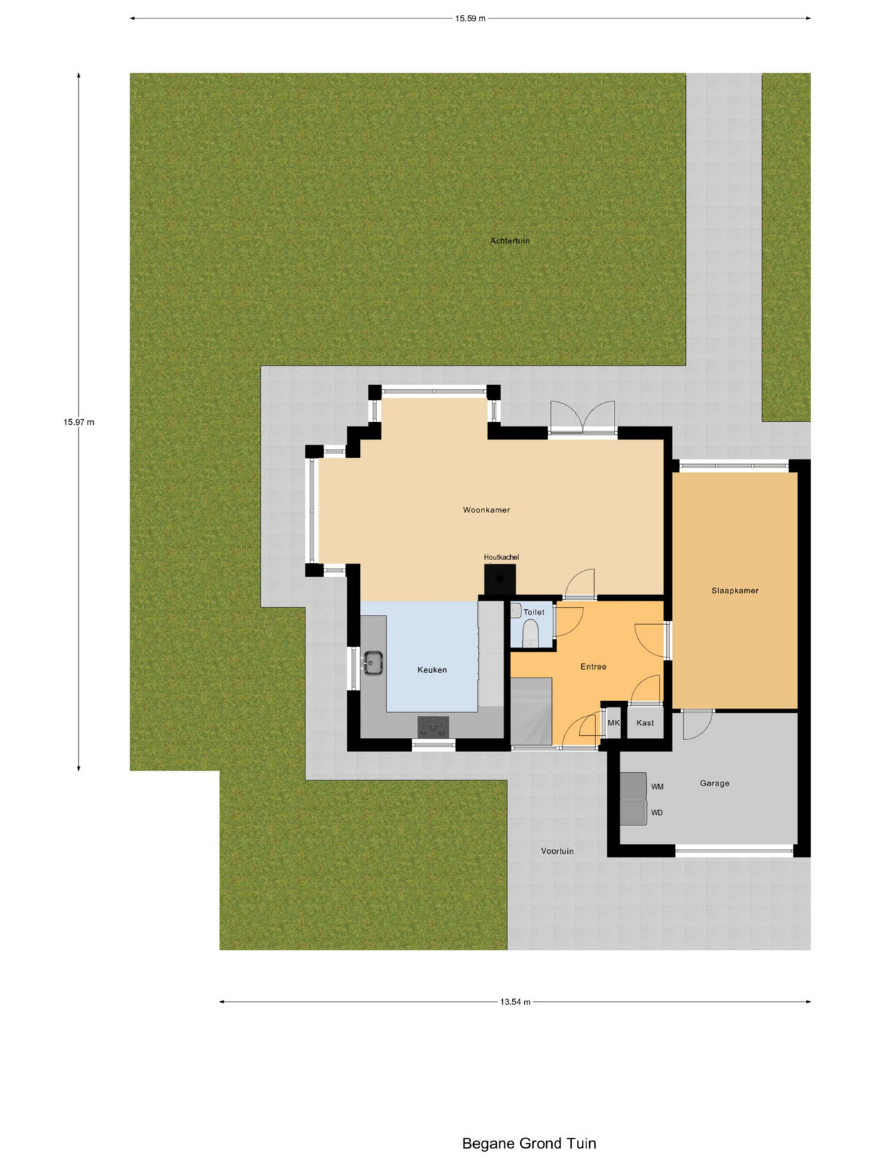 Vrijstaande woning te koop: De Greiden 40, Indijk